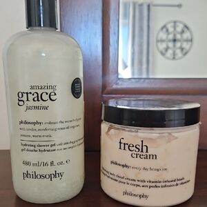 Philosophy Amazing Grace Jasmine Shower Gel and Fresh Cream Body Cream